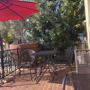 outside sitting area