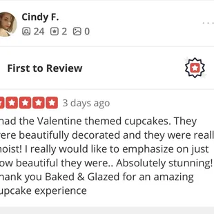 5 Star review left from one of our customers.  See hidden reviews under section "reviews that are not currently recommended"