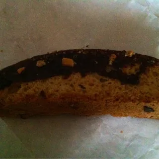 Chocolate Dipped Almond Biscotti