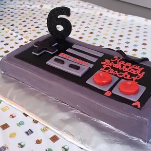 Nintendo controller cake