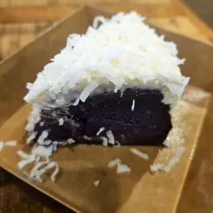 Ube Basque Cheesecake, $7.50