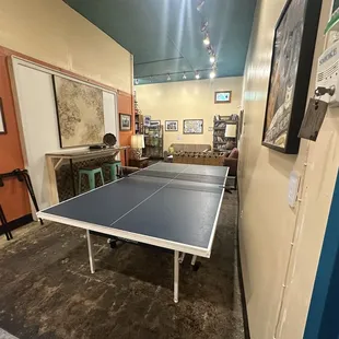 Found this area in the back where you can play ping-pong or foosball or just hang out with folks.