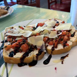 Bruschetta Ricotta Toast (NO SIDE)