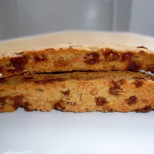 caramel biscotti