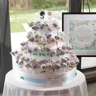 Wedding Cakepop Display