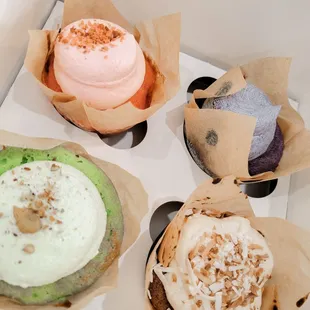 Keto cupcakes! The pistachio was my favorite.