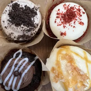 Triple Chocolate Champorado Mini Cupcake