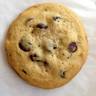 Buttery chocolate chip cookies.