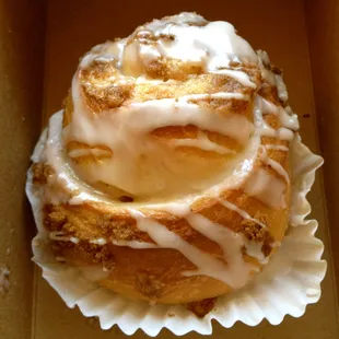 Giant cinnamon rolls.