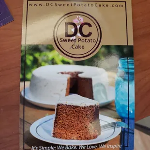 a piece of cake on a plate