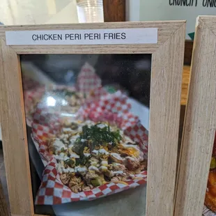 chicken peri peri fries