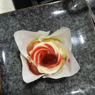 Strawberry Shortcake Cupcake