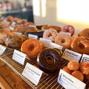  variety of doughnuts