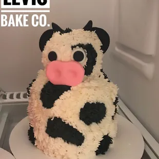 Cow Smash Cake!