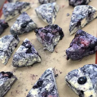 Blueberry scones