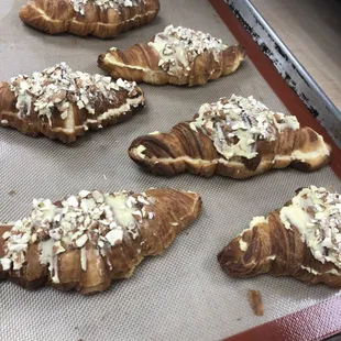 Almond croissants