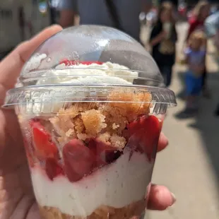 Strawberry Shortcake Parfait