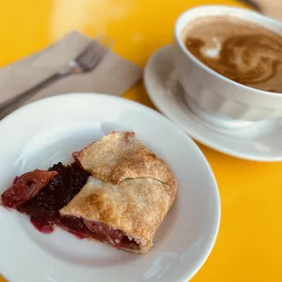 Berry galette