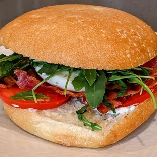 Poached Egg Sandwich