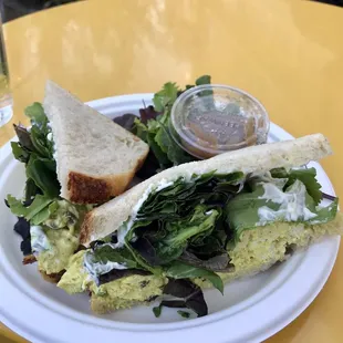 Curried Chicken Sandwich