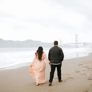 Baker Beach, Engagement photos by @tonigphoto