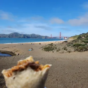 Amazing burrito views!