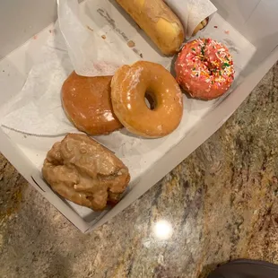 a box of doughnuts