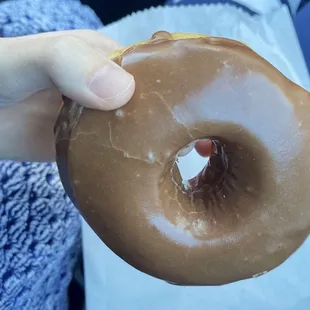 Chocolate glaze