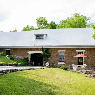 the front of the house
