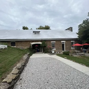 Entrance to winery.