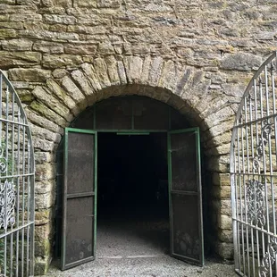 Entrance to cellar.