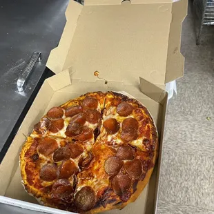 pizza, food