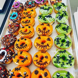 Happy Hollowen Donut  at Baker Boy Donuts