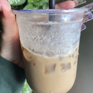 Iced Vietnamese coffee (so good)
