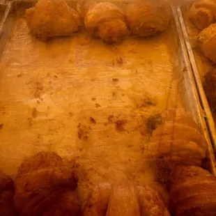 Artichoke pastries...these are just part of their savory offerings