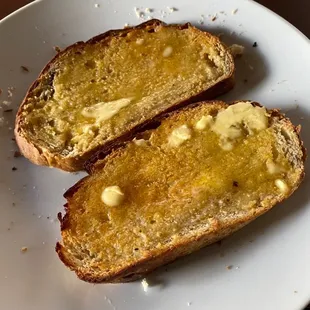 Roasted garlic sourdough