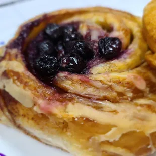 Lilikoi Blueberry danish