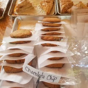 Cookies and turnovers