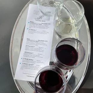 $12 for a flight. Nice presentation.