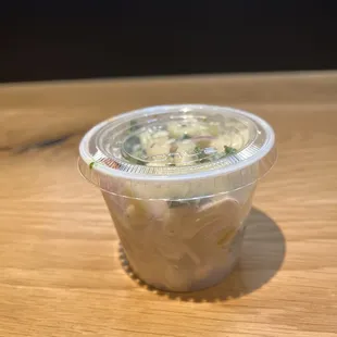 Side of Kale Pasta Salad that came with my sandwich!