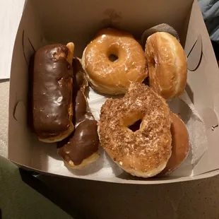a box of doughnuts