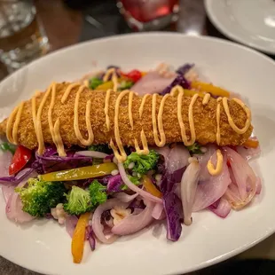 Potato Encrusted Walleye