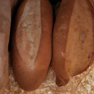 two loaves in a bag