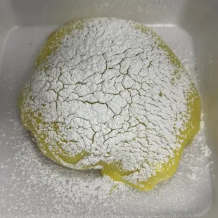 Lemon croissant w fresh frosting