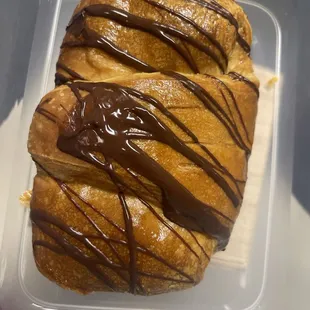 Chocolate croissant, for my boss.