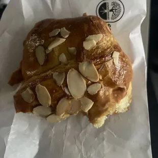 Almond croissant, filling is divine!