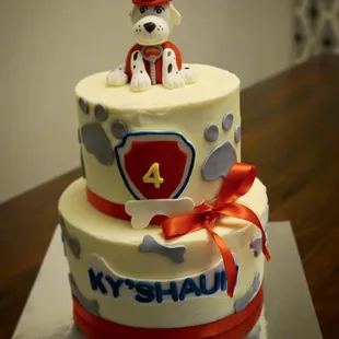 Paw Patrol Birthday Cake