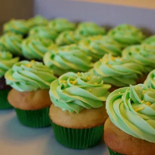 Green Cupcakes