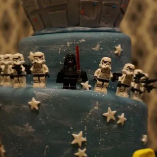 Lego Star Wars Cake (Lego Detail)