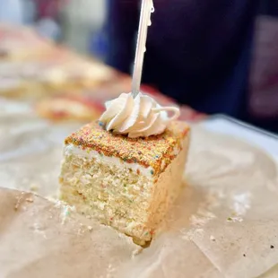 Milk and Cereal Cake